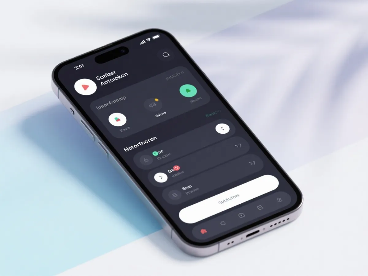 移动端高效查询体验示意图